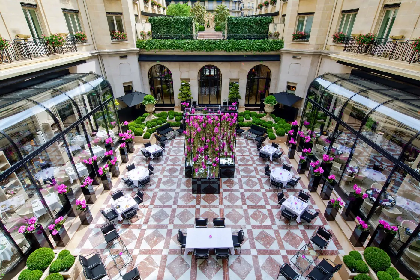 Hotel suite interior