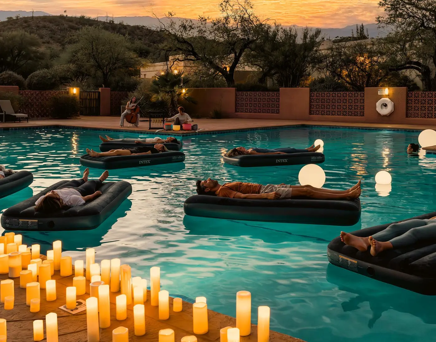 Hotel pool