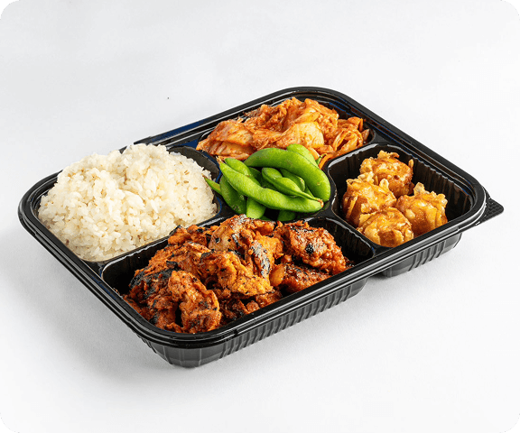A KPOT St. Pete Spicy Chicken Bento Box