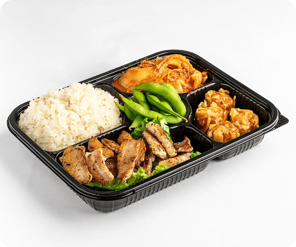 A KPOT St. Pete Pork Cheek Bento Box