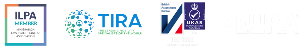 ILPA Member, TIRA, UKAS ISO 9001 and EYRA accreditation logos