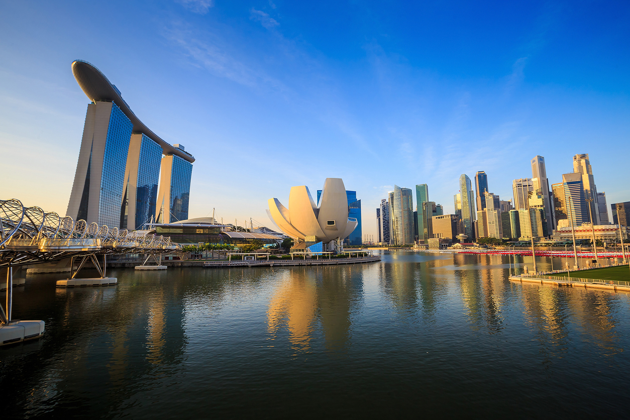 Singapore Marina Bay Sands and Helix Bridge — Singapore Permanent Residence PR Renewal Guide