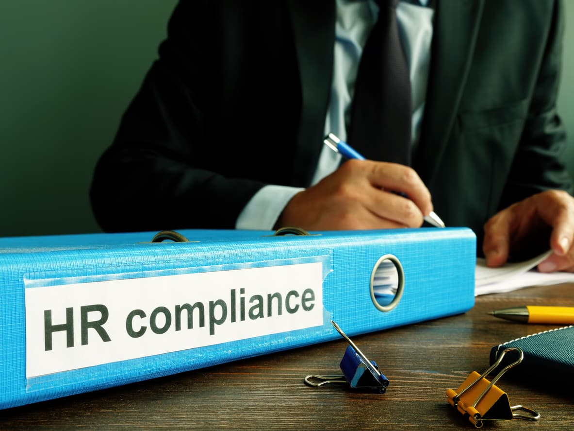 HR professional reviewing workforce compliance and Right to Work processes