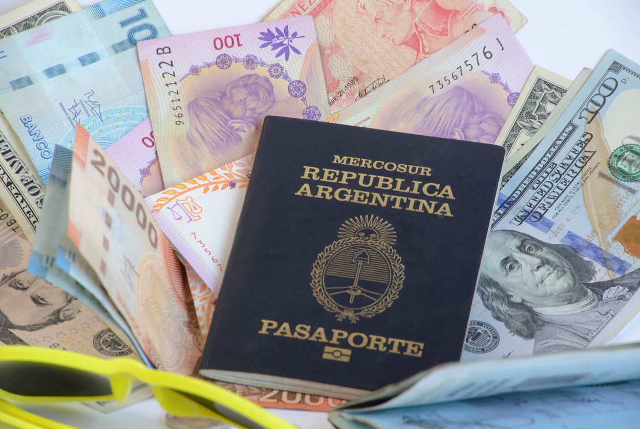 Argentine passport representing the new citizenship by investment programme