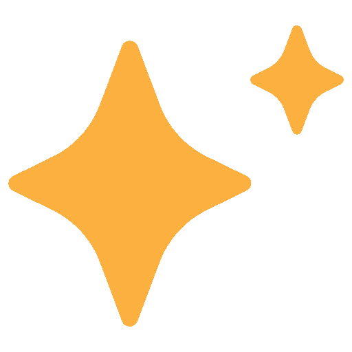 yellow sparkle item which implies new item