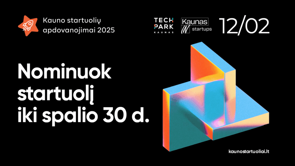 Kauno startuolių apdovanojimai