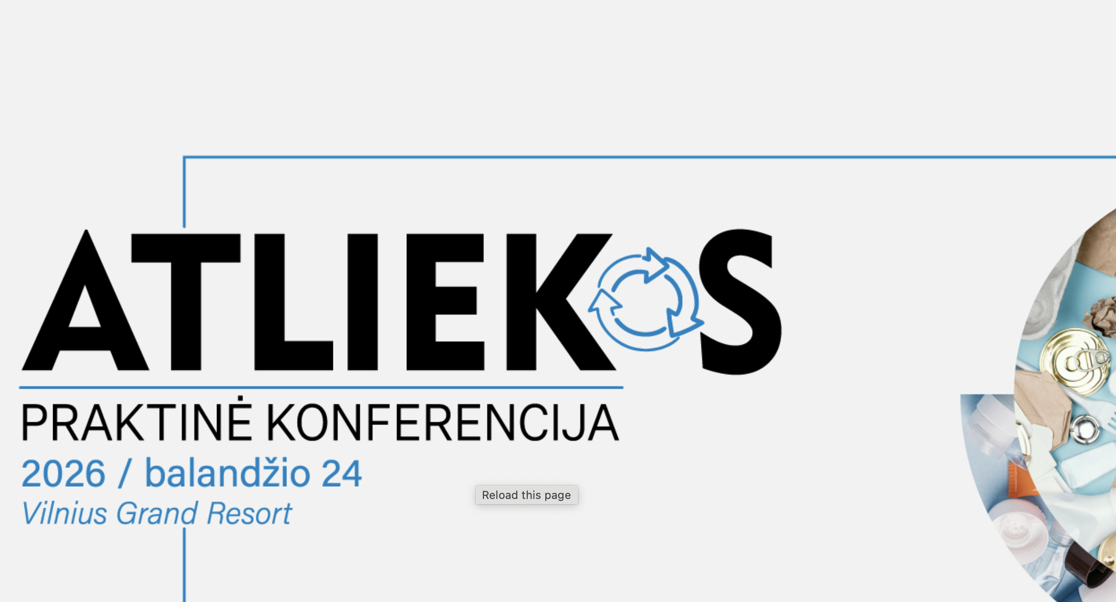 Atliekos. Praktinė konferencija