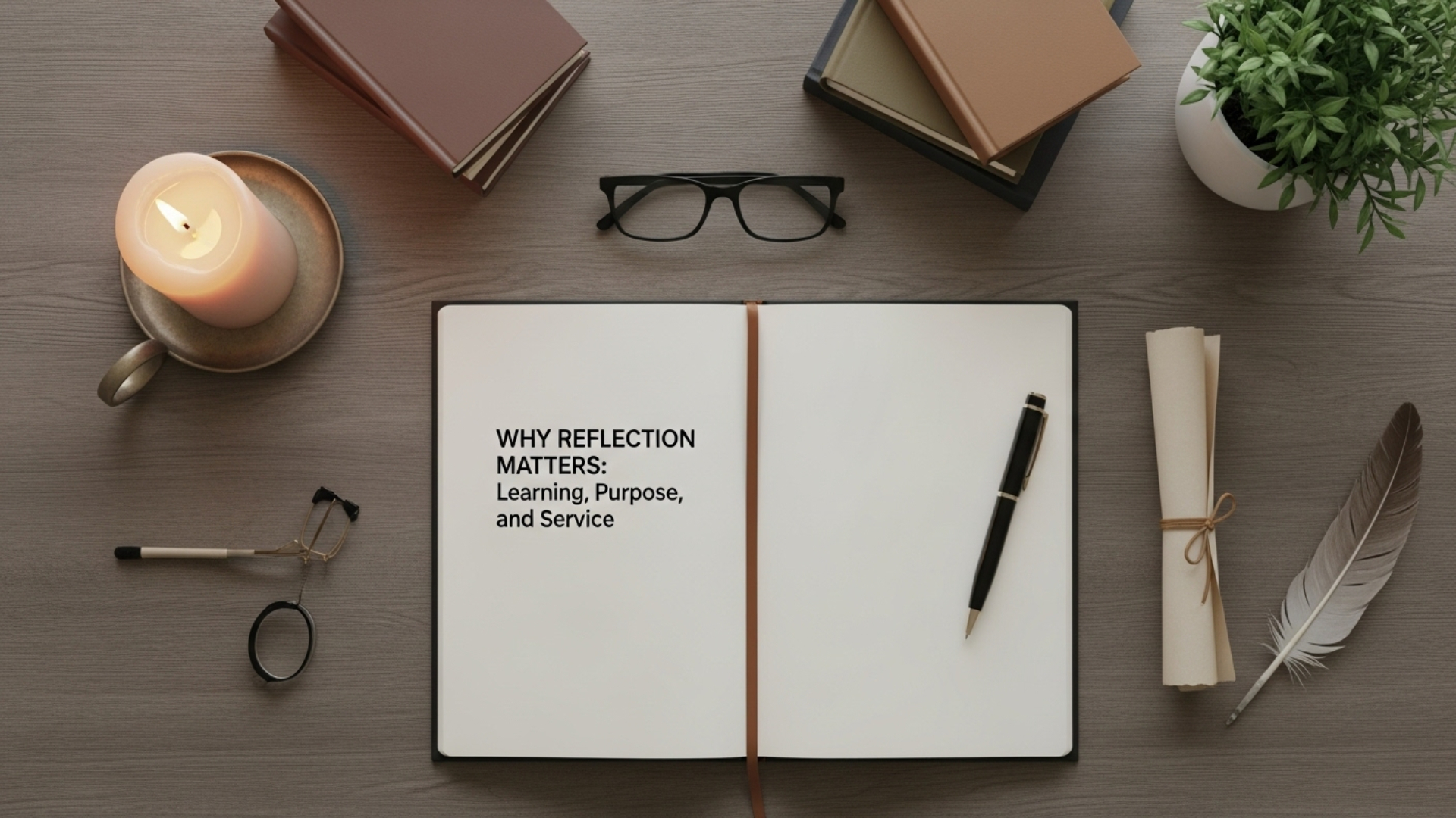 Why Reflection Matters: Learning, Purpose, and Service