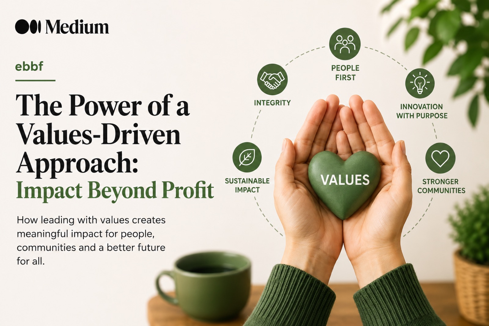 The Power of a Values-Driven Approach: Impact Beyond Profit | ebbf/Medium