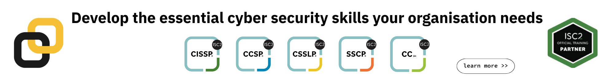 Home Page Banner for ISC2 Team Training  Sep25