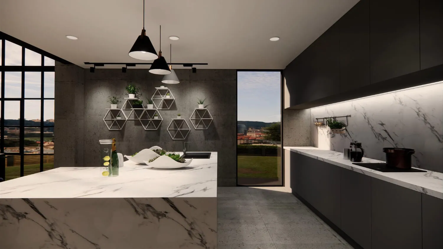 Client home interior design.