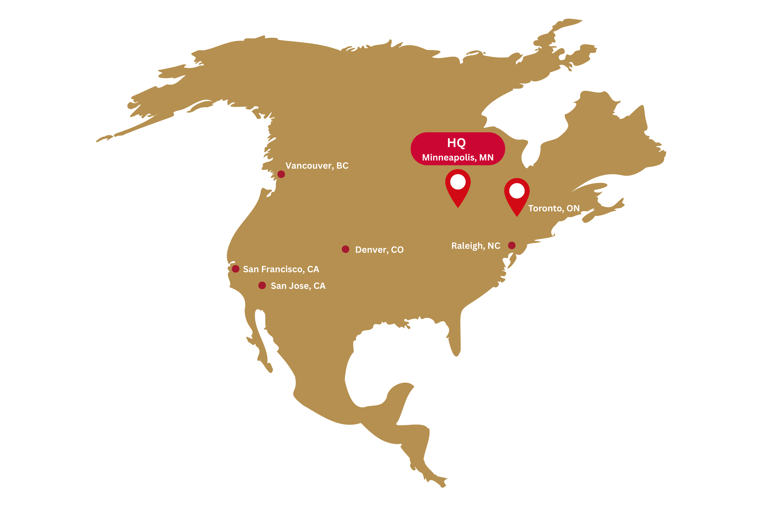 TwinSIx office location and map with addresses