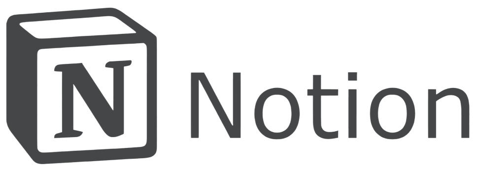 Notion company logo featuring a stylized letter N inside a three-dimensional cube.