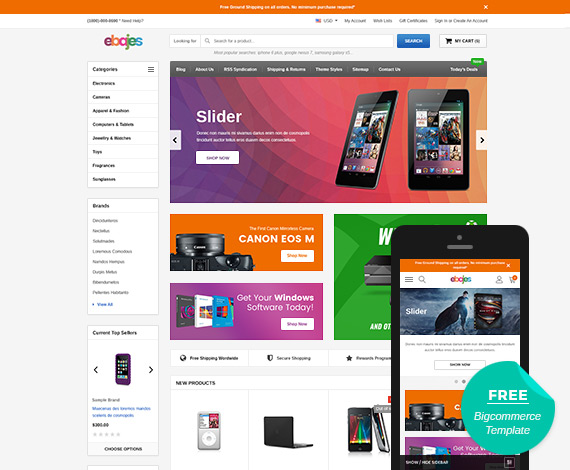 best ecommerce themes for ecommerce store