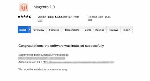 magento configuration