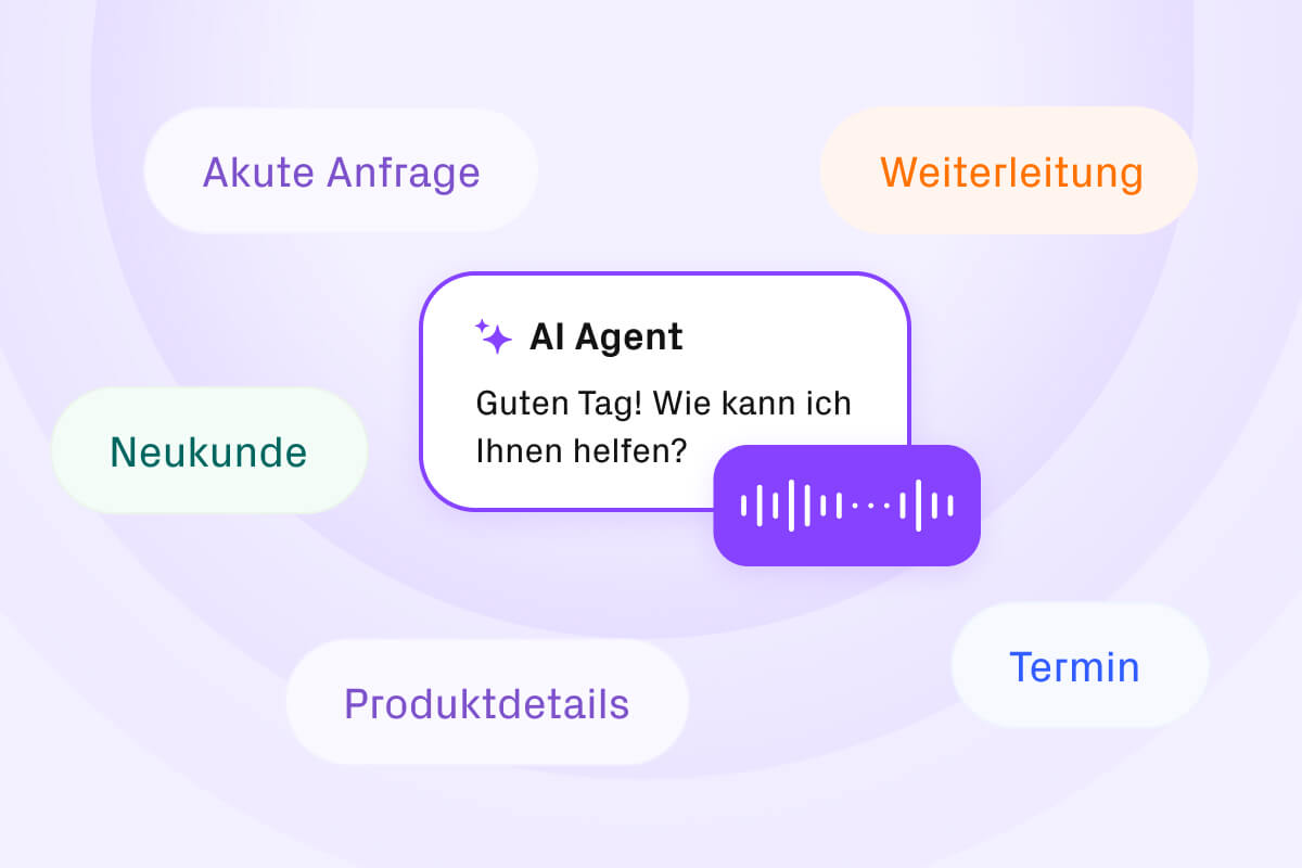 Eine Tagcloud, in der verschiedene Begriffe zu sehen sind, die von Frontdesk verarbeitet werden können.