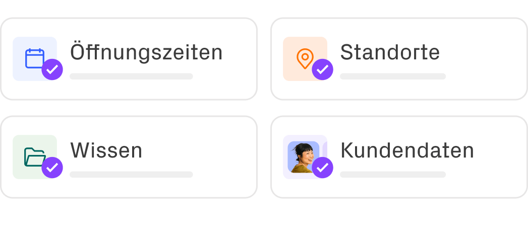 Beispiel-Informationen, die ein AI Agent liefern kann