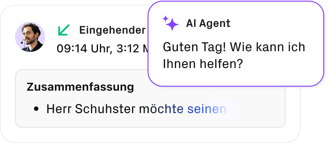 AI Agenten sind rund um die Uhr erreichbar und fangen Interessenten ab
