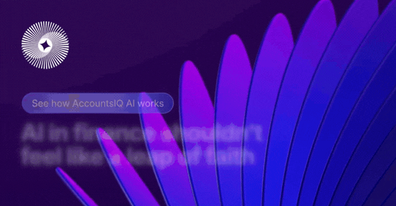 A cross-sell webinar image between AccountsIQ & ExpenseIn