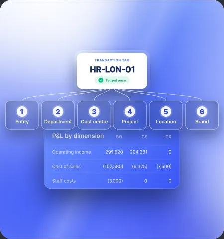 AccountsIQ vs Access: a 3-level ledger built for dimensional reporting