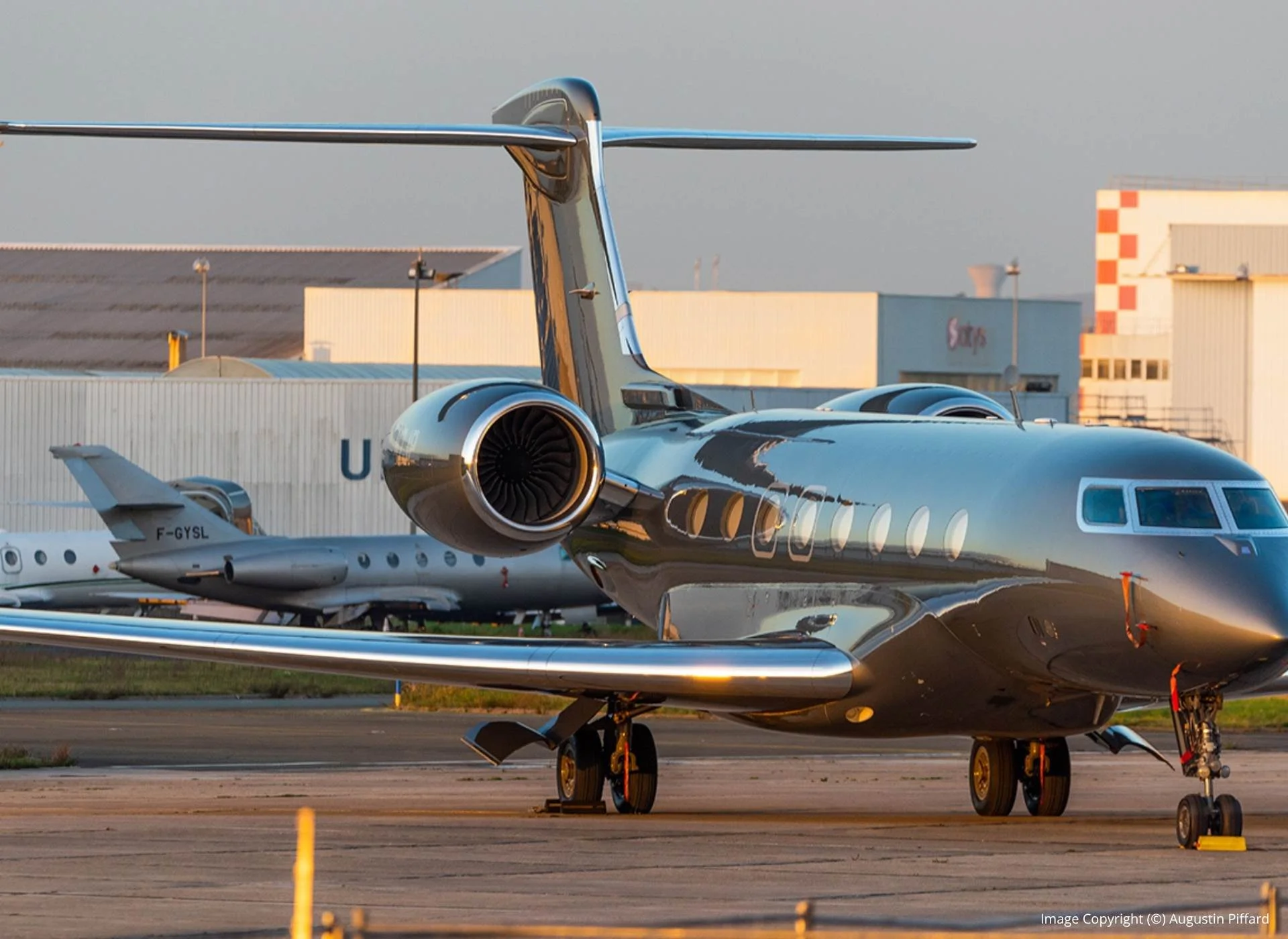 Private jet on tarmac, private jet rental, World Cup 2026