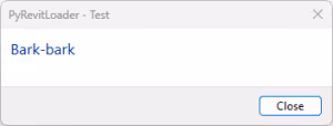 revit task dialog