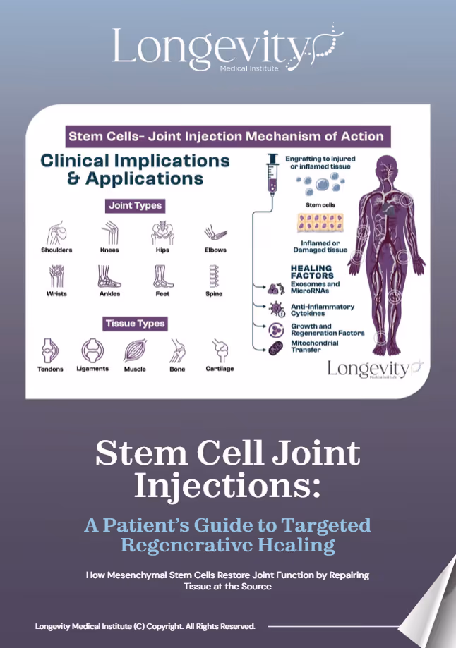 Stem Cell Joint Injections