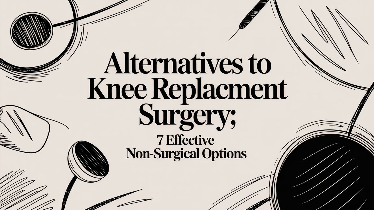 Alternatives to Knee Replacement Surgery: 7 Effective Non-Surgical Options