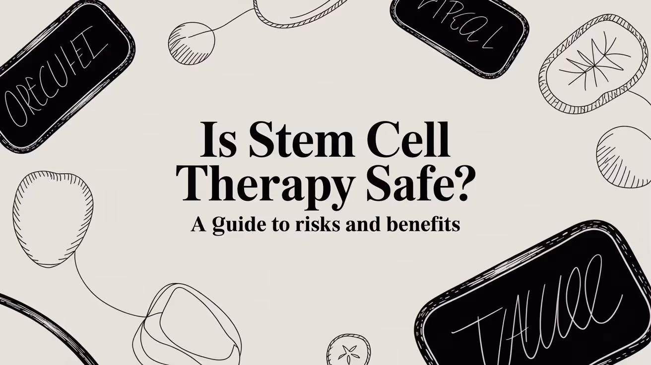 Is Stem Cell Therapy Safe? A Guide to Risks and Benefits