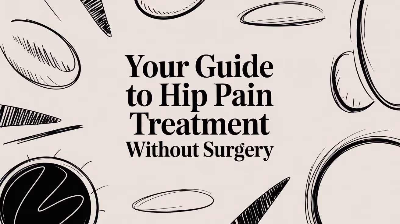 Your Guide to Hip Pain Treatment Without Surgery
