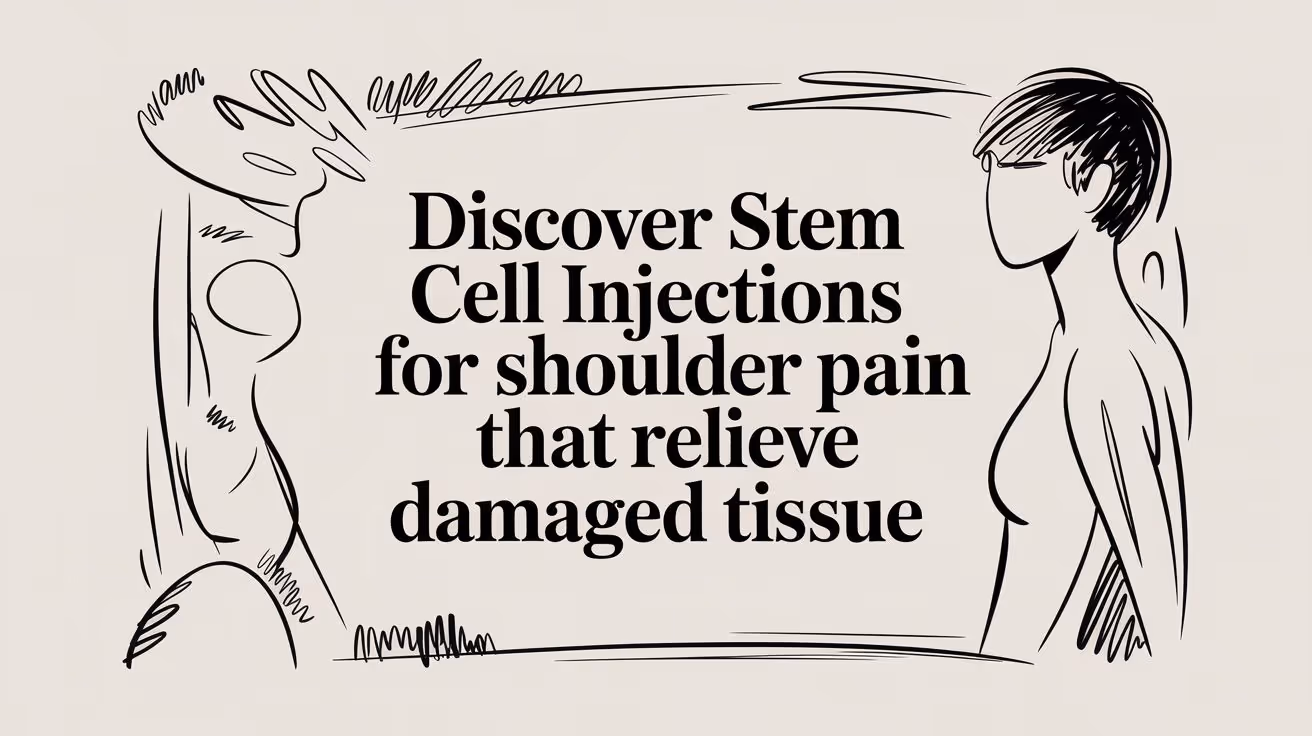 Stem Cell Injections for Shoulder Pain: A Guide to Advanced Healing