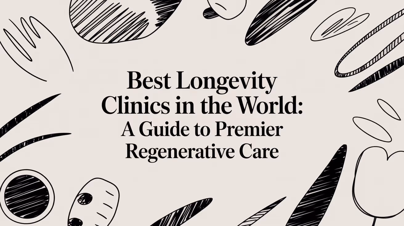 Best Longevity Clinics in the World: A Guide to Premier Regenerative Care