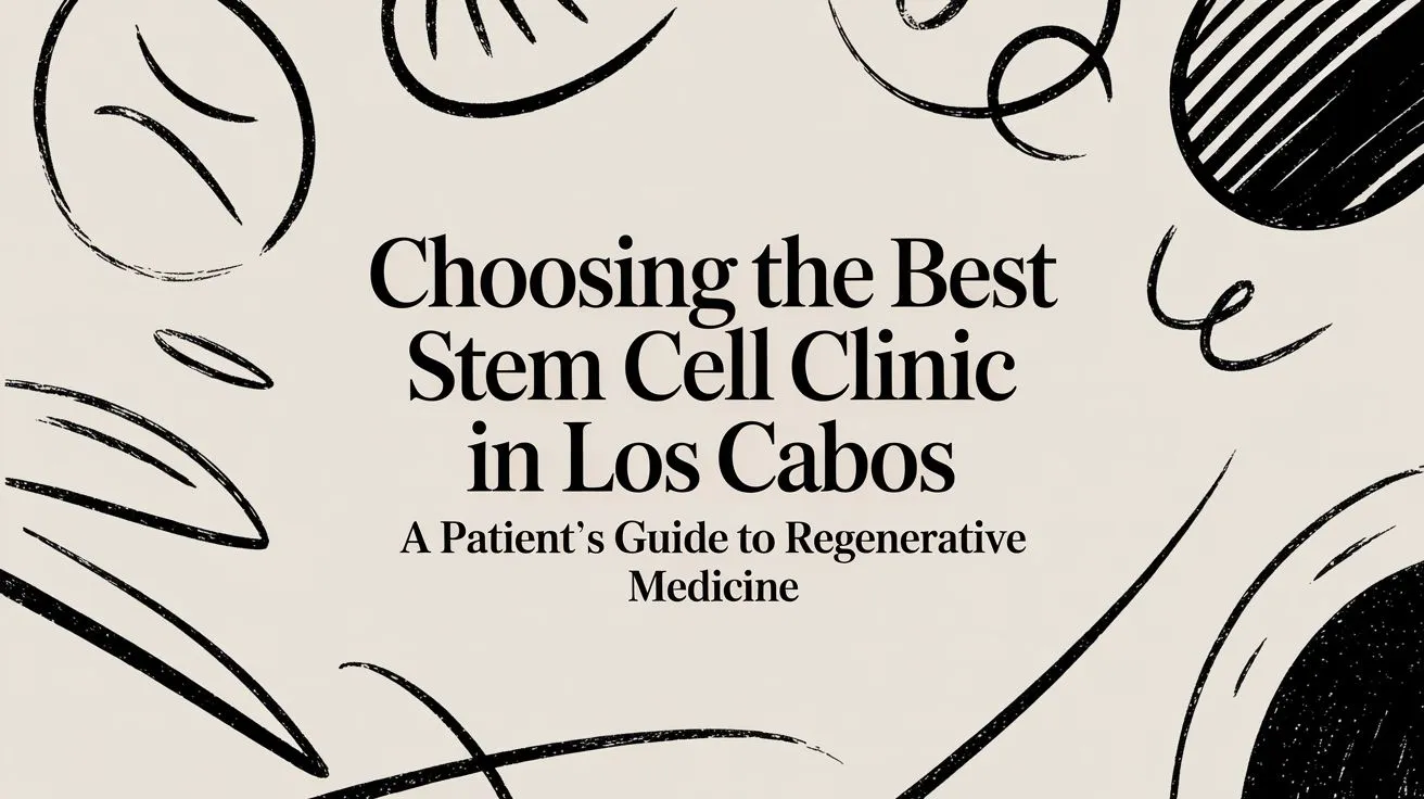 Choosing the Best Stem Cell Clinic in Los Cabos: A Patient's Guide to Regenerative Medicine