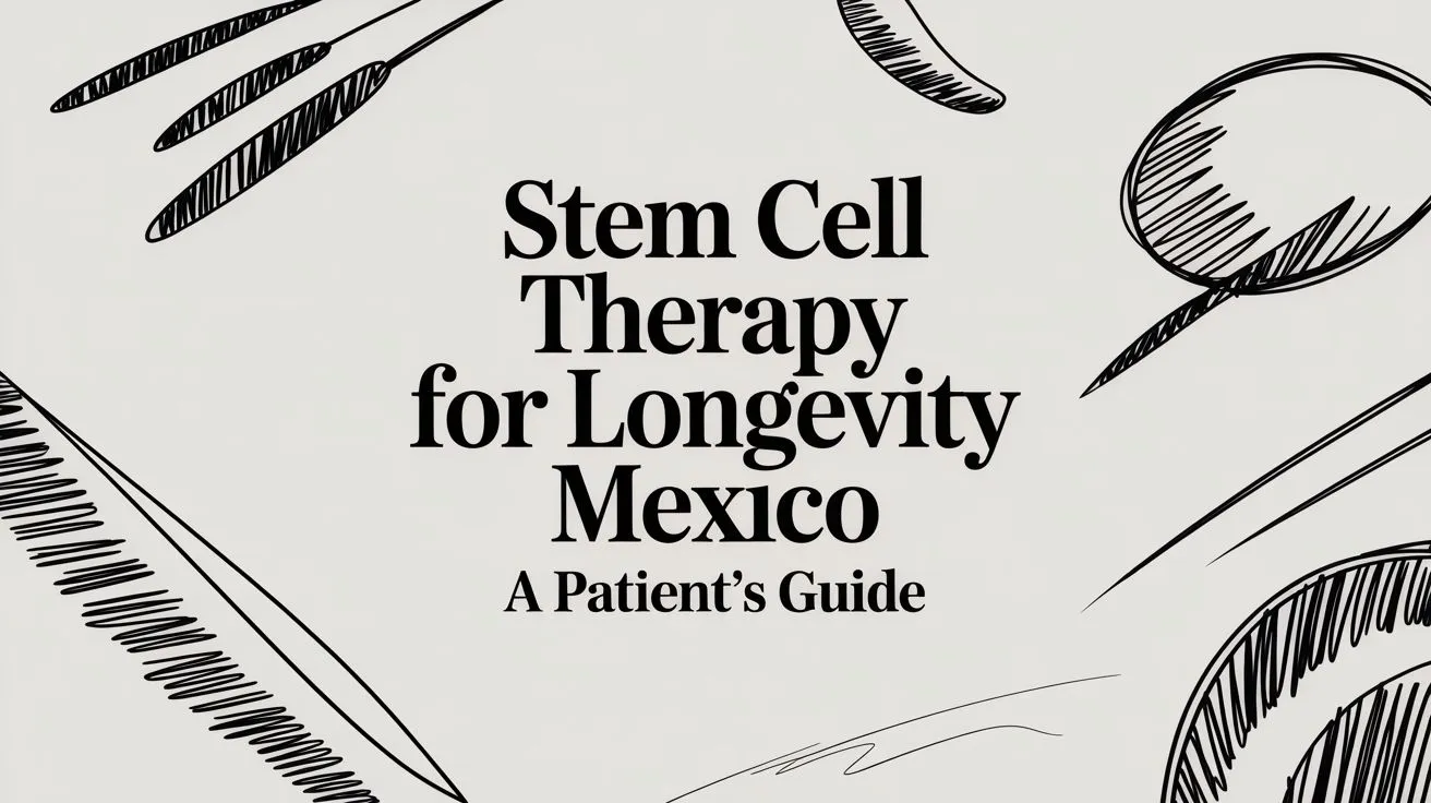 A Patient's Guide to Stem Cell Therapy for Longevity in Mexico