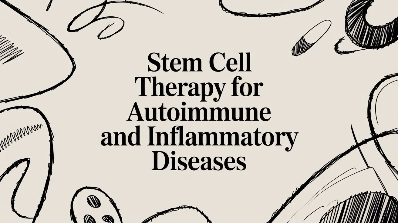 Stem Cell Therapy for Autoimmune and Inflammatory Diseases