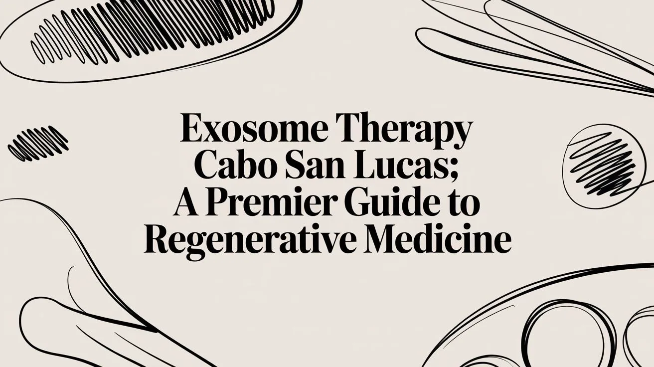 Exosome Therapy Cabo San Lucas: A Premier Guide to Regenerative Medicine