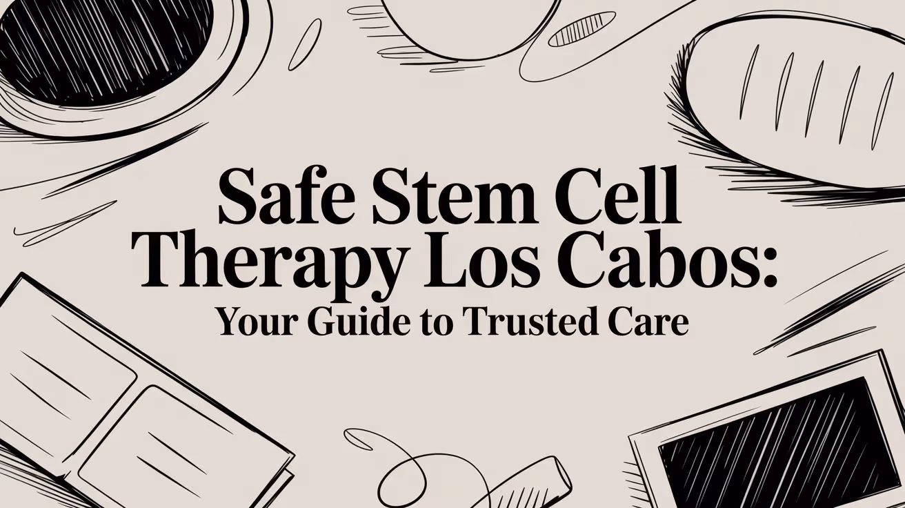 A Patient's Guide to Safe Stem Cell Therapy in Los Cabos