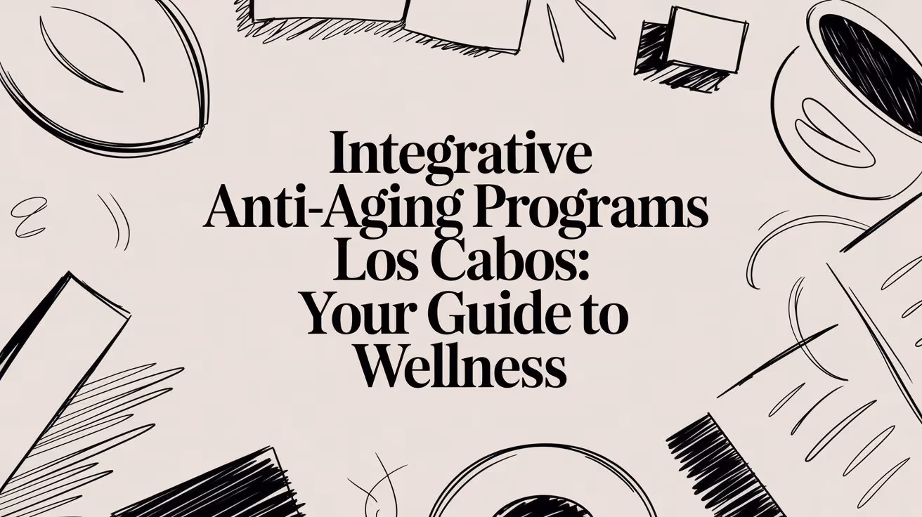 Integrative Anti-Aging Programs in Los Cabos: Your Guide to Enhanced Vitality