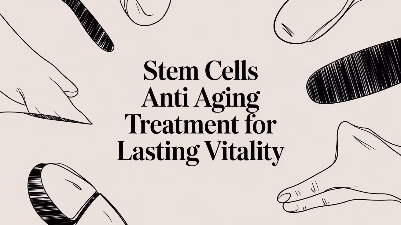 Stem Cells Anti Aging Treatment for Lasting Vitality