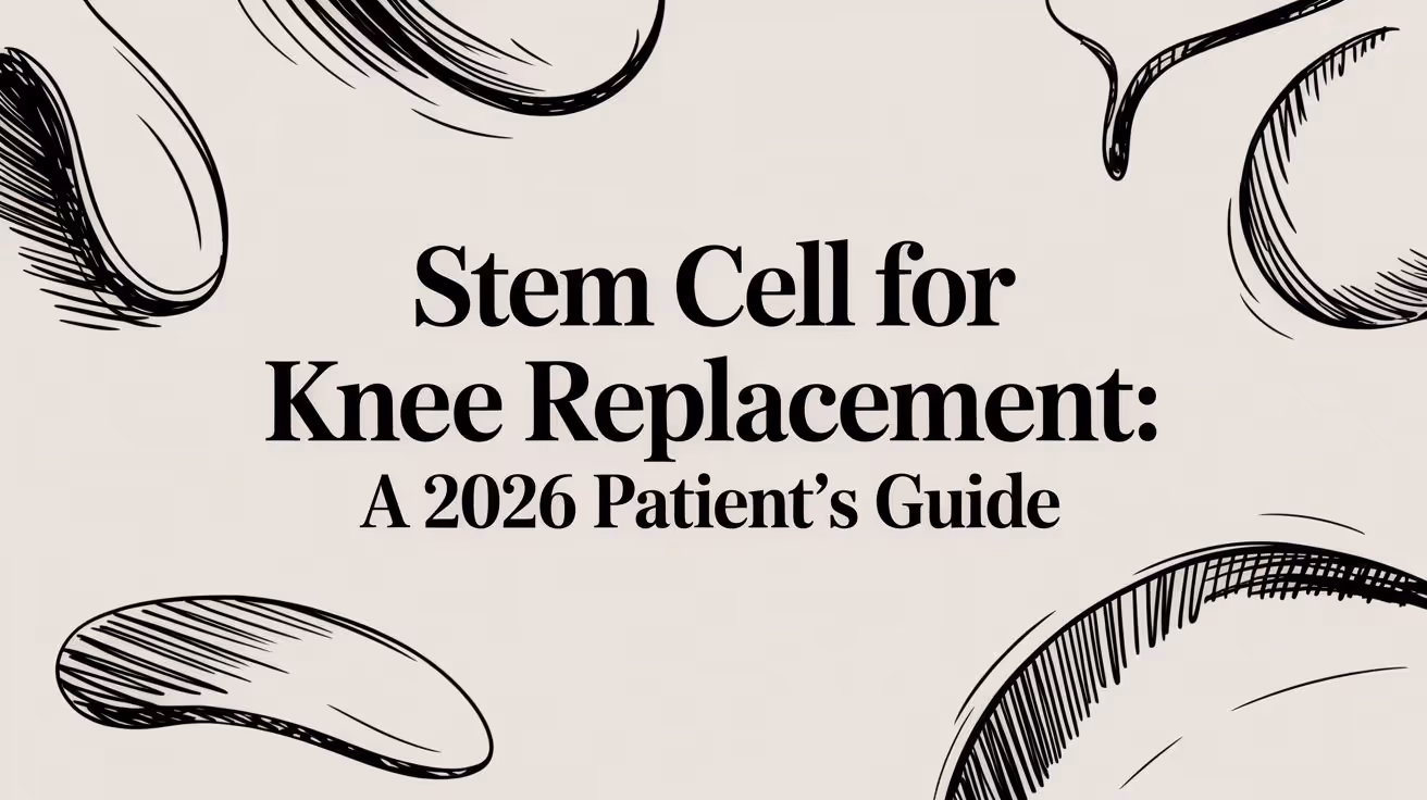 Stem Cell for Knee Replacement: A 2026 Patient's Guide