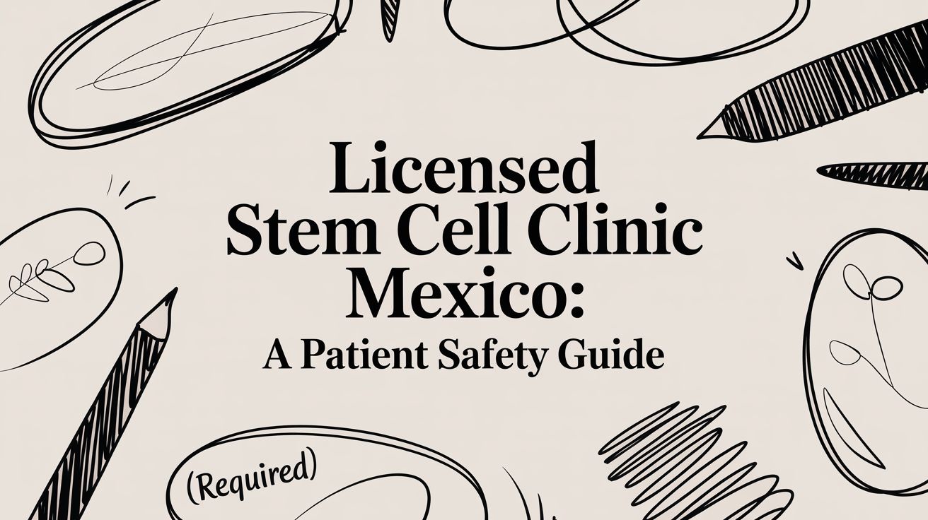 Licensed Stem Cell Clinic Mexico: A Patient Safety Guide