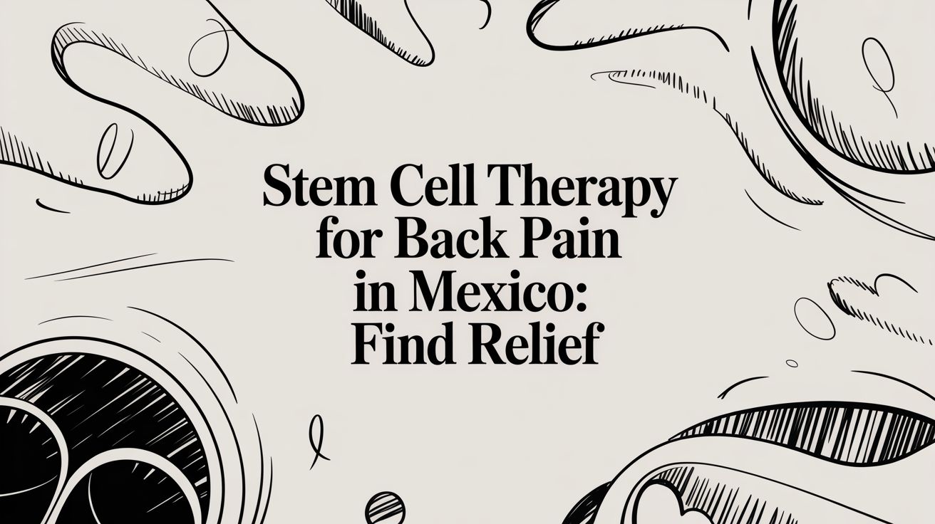Stem Cell Therapy for Back Pain in Mexico: Find Relief