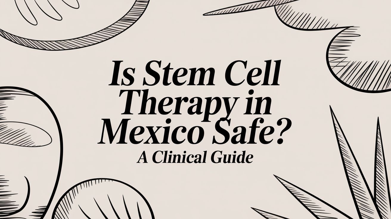 Is Stem Cell Therapy in Mexico Safe? A Clinical Guide