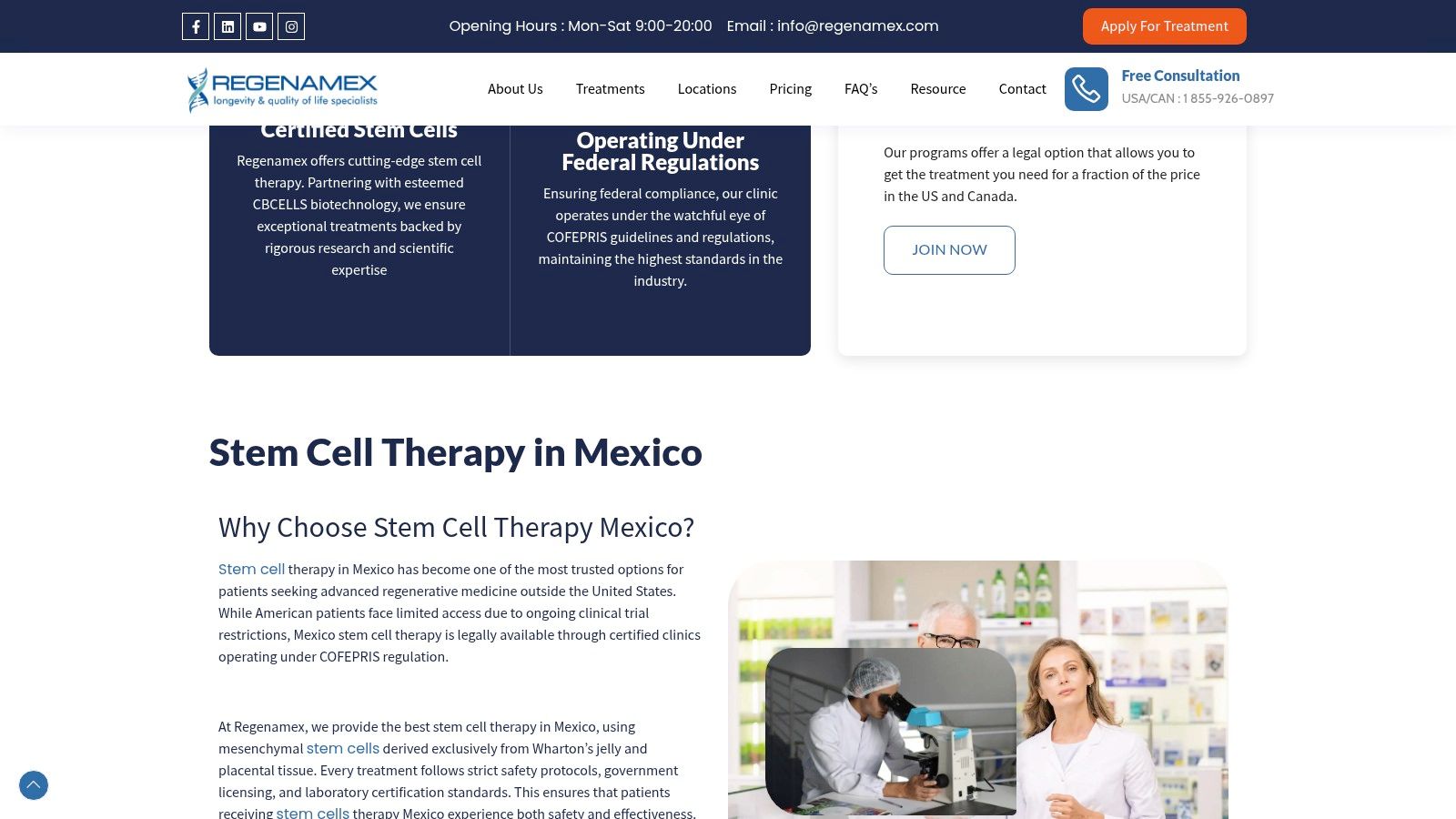 Regenerate / “Regenamex”