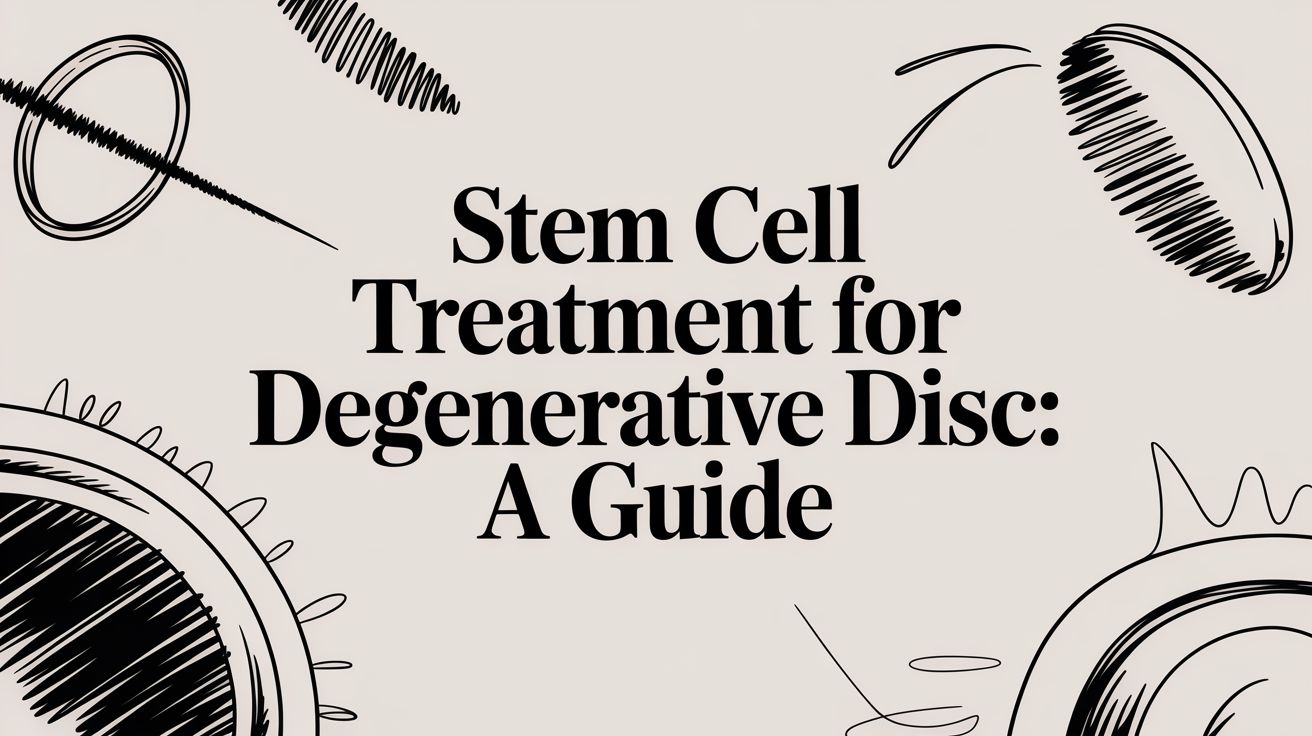 Stem Cell Treatment for Degenerative Disc Disease: A Patient Guide