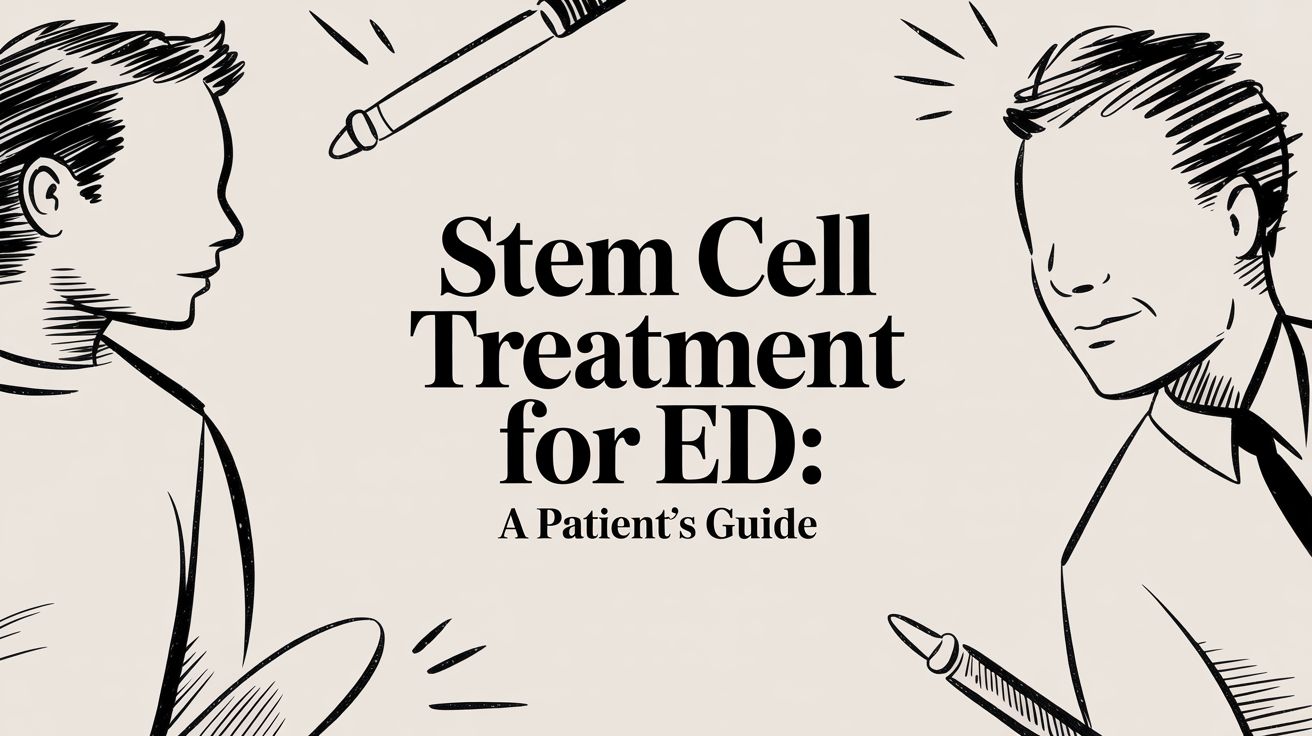 Stem Cell Treatment for ED: A Patient's Guide