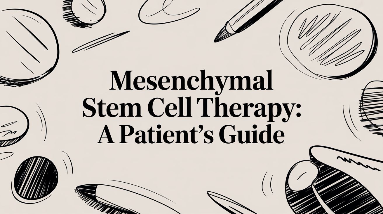 Mesenchymal Stem Cell Therapy: A Patient's Guide