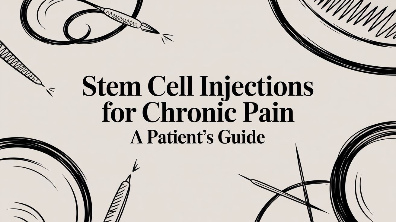 Stem Cell Injections for Chronic Pain A Patient's Guide