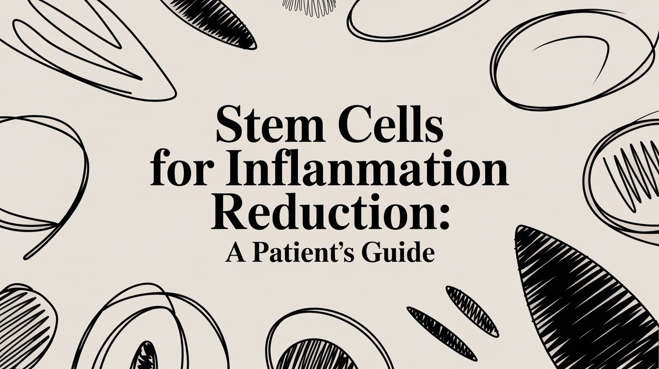 Stem Cells for Inflammation Reduction: A Patient's Guide