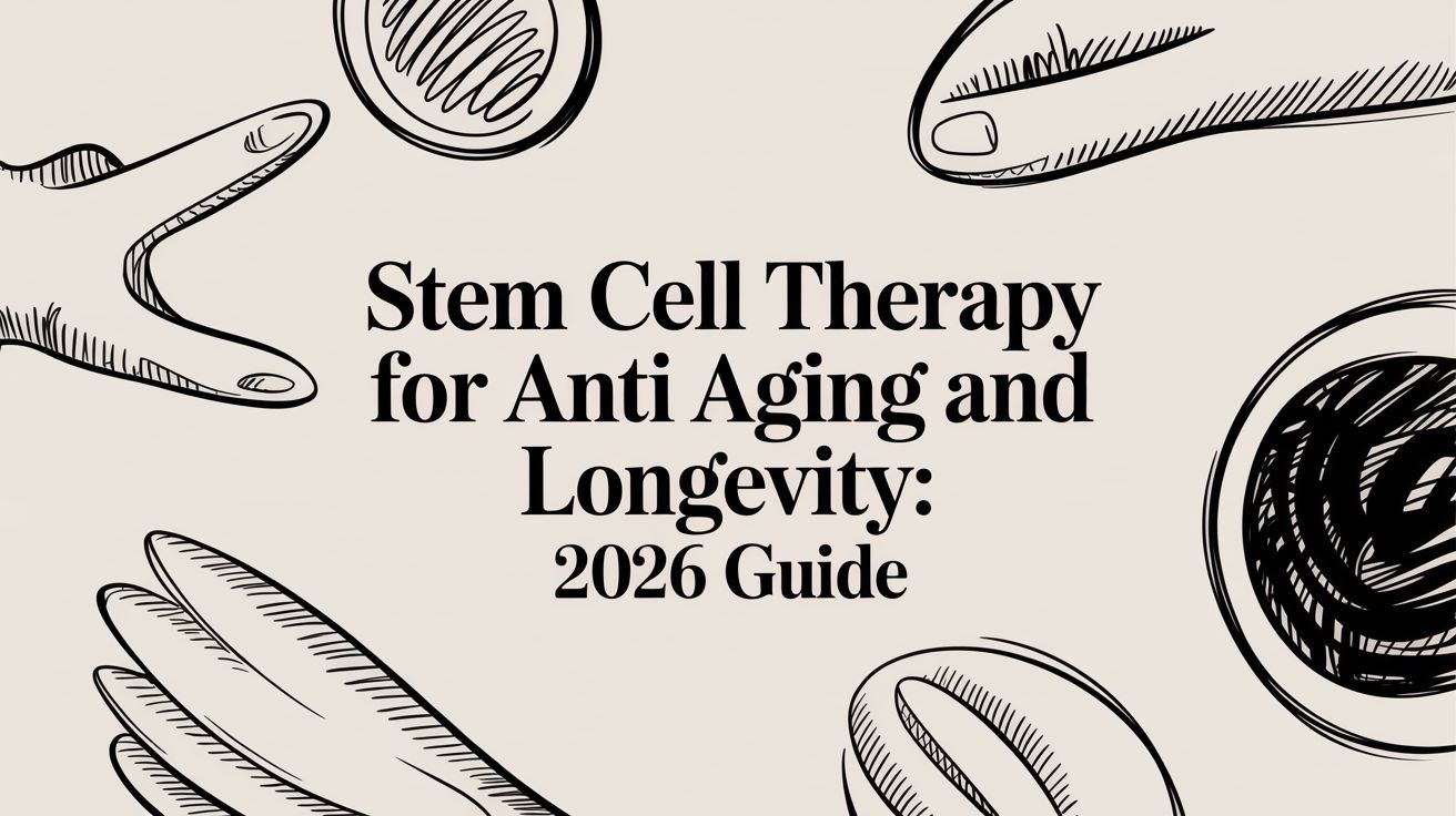 Stem Cell Therapy for Anti Aging and Longevity: 2026 Guide
